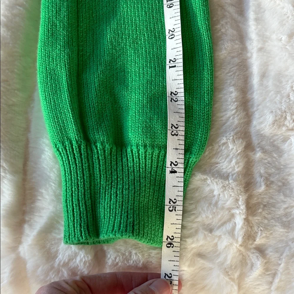 Vintage Ralph Lauren Active Vibrant Green Preppy Casual Pullover - Picture 8 of 8